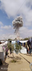 Al Mawasi-Rafa - Attack on tents